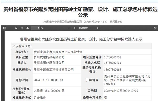 九游娱乐：160亿元！中国铁建在该省中标了8个矿产资源开发项目(图6)